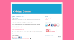 Desktop Screenshot of cronicascelestes.blogspot.com