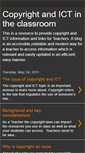 Mobile Screenshot of copyrightandictintheclassroom.blogspot.com