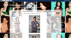 Desktop Screenshot of bollywood-diary.blogspot.com