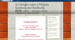 Desktop Screenshot of coloquiokantufu.blogspot.com