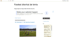 Desktop Screenshot of futeboldistritaldeleiria1.blogspot.com