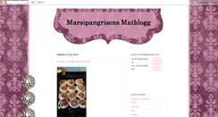 Desktop Screenshot of marsipangrisen.blogspot.com