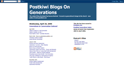 Desktop Screenshot of postkiwi.blogspot.com