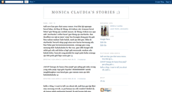 Desktop Screenshot of monicaclaudia.blogspot.com