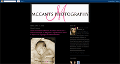 Desktop Screenshot of mccantsphotography.blogspot.com