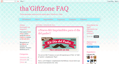 Desktop Screenshot of giftzonefaq.blogspot.com