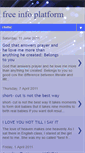 Mobile Screenshot of freeinfogenerator.blogspot.com