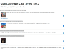 Tablet Screenshot of missionarioedenisio.blogspot.com