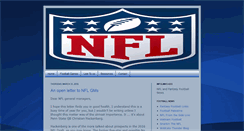 Desktop Screenshot of fantasy-football-sports.blogspot.com