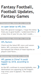 Mobile Screenshot of fantasy-football-sports.blogspot.com