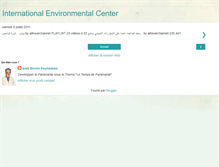 Tablet Screenshot of interenvirocenter.blogspot.com