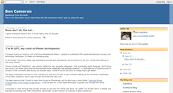 Desktop Screenshot of bencameron.blogspot.com