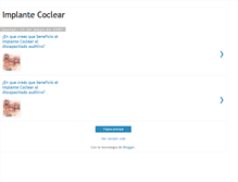 Tablet Screenshot of implantecoclear07.blogspot.com