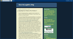 Desktop Screenshot of davemclaughlinblog.blogspot.com