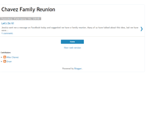 Tablet Screenshot of chavezfamilyreunion.blogspot.com