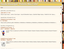 Tablet Screenshot of escolamaxcolin.blogspot.com