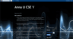 Desktop Screenshot of annacsci.blogspot.com