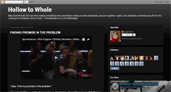 Desktop Screenshot of hollowtowhole.blogspot.com