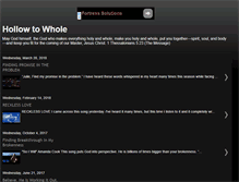 Tablet Screenshot of hollowtowhole.blogspot.com