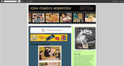 Desktop Screenshot of cineclasicoargentino.blogspot.com