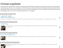 Tablet Screenshot of chrislepel.blogspot.com