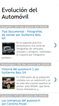Mobile Screenshot of evoluciondelautomovildocumentacion.blogspot.com