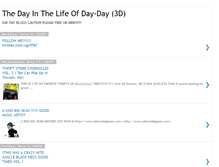 Tablet Screenshot of 3daydayblog.blogspot.com