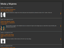 Tablet Screenshot of modaymujeres.blogspot.com