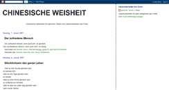 Desktop Screenshot of chinesische-weisheit.blogspot.com