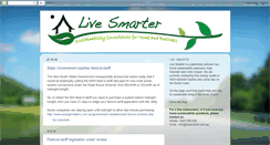 Desktop Screenshot of live-smarter-oz.blogspot.com