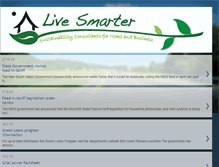 Tablet Screenshot of live-smarter-oz.blogspot.com