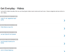 Tablet Screenshot of geteveryday.blogspot.com