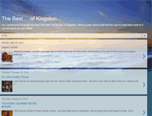 Tablet Screenshot of bestofkingston.blogspot.com