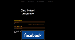 Desktop Screenshot of clubpenarol.blogspot.com