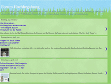 Tablet Screenshot of forumhochbegabung.blogspot.com