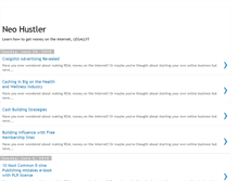 Tablet Screenshot of neohustler.blogspot.com