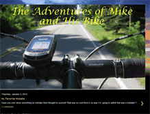 Tablet Screenshot of mikeonhisbike.blogspot.com