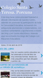 Mobile Screenshot of colegiosantateresaporcuna.blogspot.com