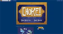 Desktop Screenshot of chokeartbook.blogspot.com