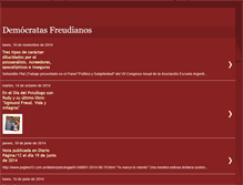 Tablet Screenshot of democratasfreudianos.blogspot.com