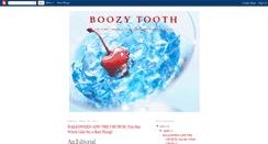 Desktop Screenshot of boozytooth.blogspot.com