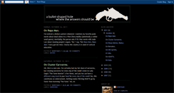 Desktop Screenshot of bunnyman-trifecta.blogspot.com