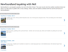Tablet Screenshot of nfldkayak.blogspot.com