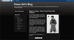 Desktop Screenshot of chessgirlblackandwhiteindia.blogspot.com