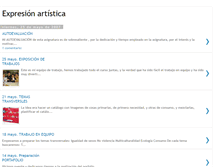 Tablet Screenshot of miblogexpresionartistica.blogspot.com