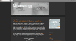 Desktop Screenshot of misanlarsson.blogspot.com