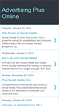 Mobile Screenshot of advertisingplusonline.blogspot.com