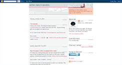 Desktop Screenshot of carlieflossberg.blogspot.com