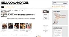 Desktop Screenshot of bellacalamidades.blogspot.com