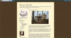 Desktop Screenshot of new-oldcabin.blogspot.com